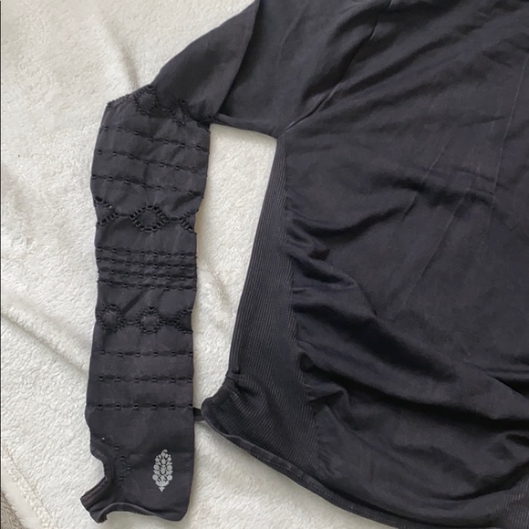 🌺Free people NWOT good karma l/s hoodie - Picture 10 of 10